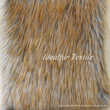 Factory Price Customize Wholesale Long Pile Faux Fox Fur Fabric